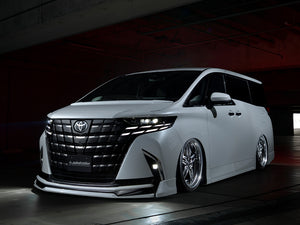 ADMIRATION DEPORTE FRONT HALF SPOILER PAINTED (TWO-TONE PAINT) FOR TOYOTA ALPHARD 40 ADMIRATION-00004