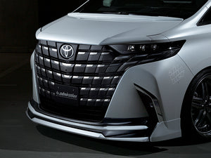 ADMIRATION DEPORTE FRONT HALF SPOILER UNPAINTED FOR TOYOTA ALPHARD 40 ADMIRATION-00002