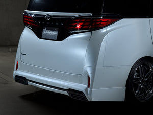 ADMIRATION DEPORTE REAR HALF SPOILER FOR MUFFLERLESS VEHICLES UNPAINTED FOR TOYOTA ALPHARD 40 45 ADMIRATION-00012