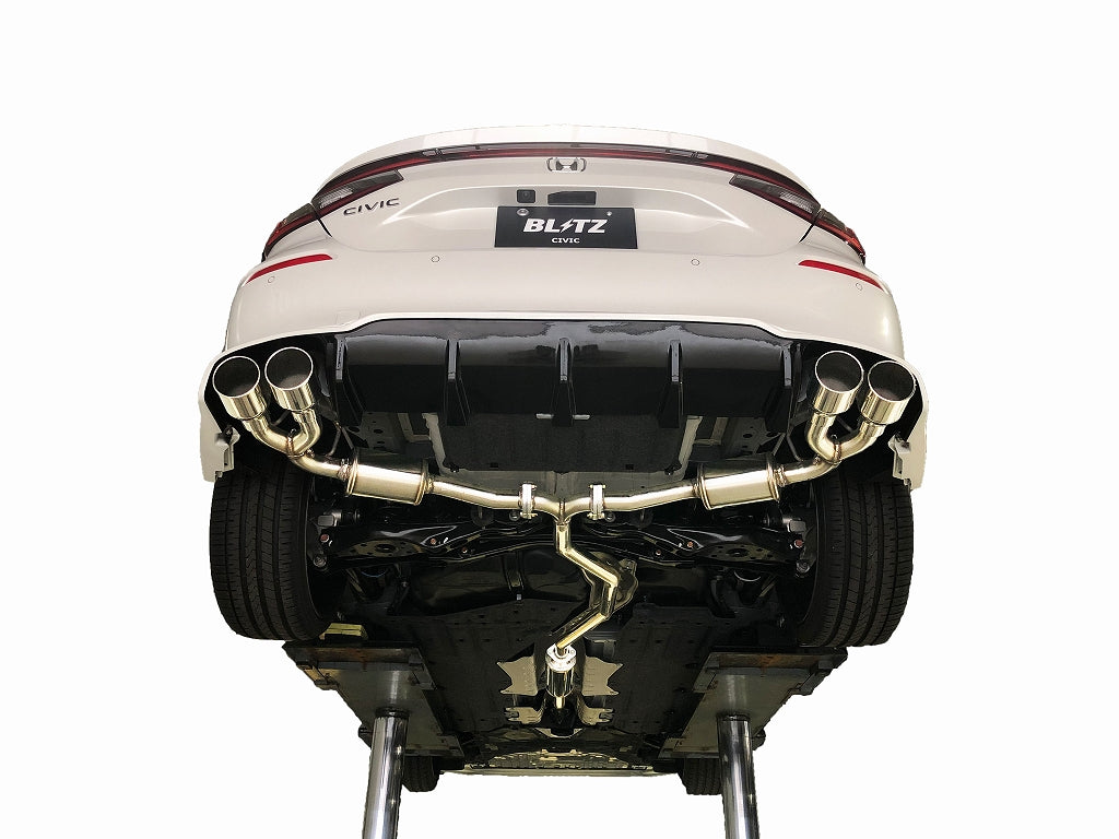 BLITZ NUR-SPEC CUSTOM EDITION EXHAUST SYSTEM VS FOR HONDA CIVIC TYPE R FL5 63206