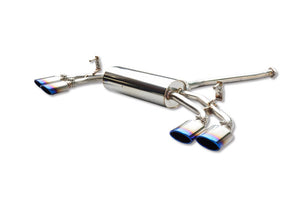 EXART MUFFLER [SILKY SOUND] STAINLESS STEEL OVAL TAIL FOR LEXUS NX350H 6AA-AAZH20 6AA-AAZH25 A25A-FXS EA02-LX124-S