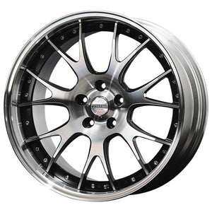 TWS EXLETE 107M EXE 20X9.0J SUPER LOW(Z) 31 5X112 GLOSS BLACK/CUT FINISH (GB/C) FOR  TWS-10100