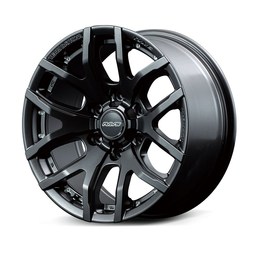 RAYS TEAM DAYTONA F6 GAIN 20X8.5J +22 6X139.7 RBC DIAMOND CUT (SEMI-GLOSS SUPER DARK GUNMETAL (AOL)) 38980852216SAL