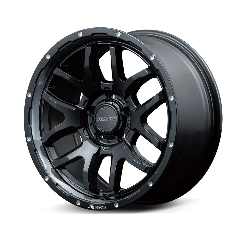 RAYS TEAM DAYTONA F6BOOST 17X7J +32 5X114.3 SEMI-GLOSS BLACK (N1) 38067703205N1