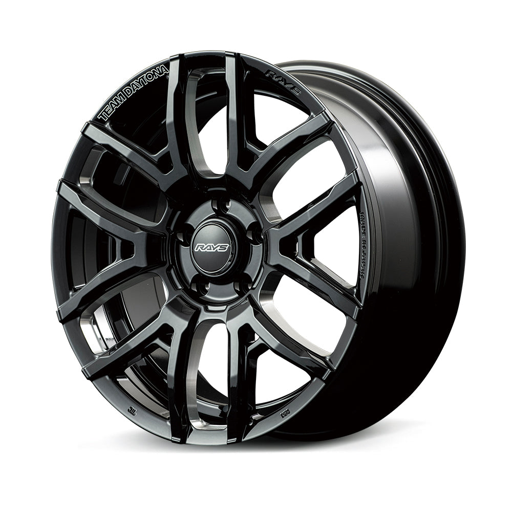 RAYS TEAM DAYTONA F6 DRIVE 18X7.5J +38 5X114.3 BLACK MACHINING (BNC) 38998753895BNC