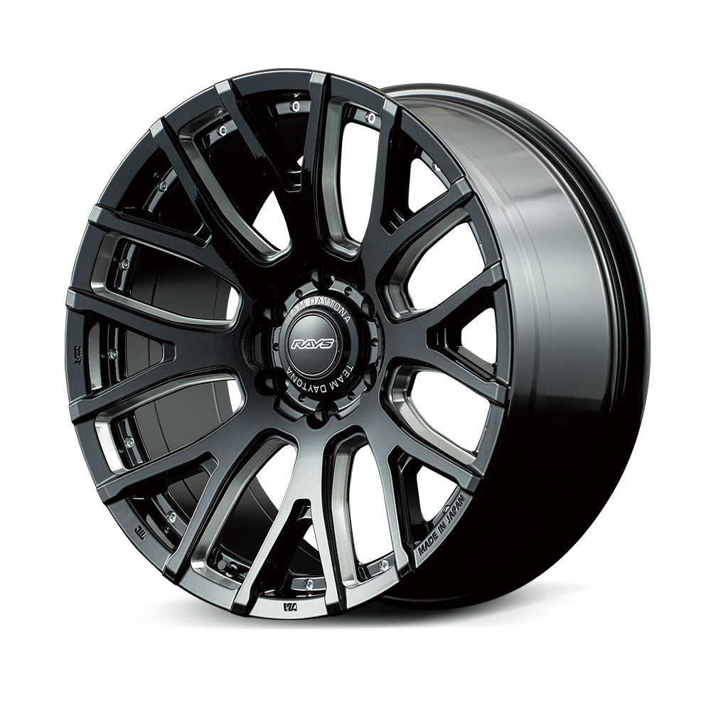 RAYS TEAM DAYTONA F8 GAIN 20X9J +18 6X139.7 BLACK MACHINING (BNG) 38010901816BNG
