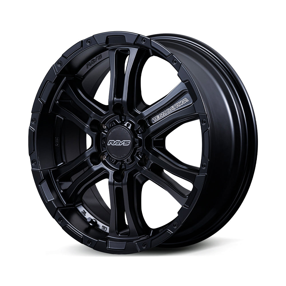 RAYS TEAM DAYTONA FDX-AG 16X6.5J 48 6X139.7 SEMI-GLOSS BLACK (BOJ) 38226654814BOJ