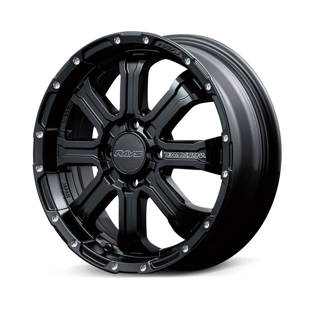 RAYS TEAM DAYTONA FDX-K 15X5J +48 4X100 SEMI-GLOSS BLACK (BOL) 38095504892BOL