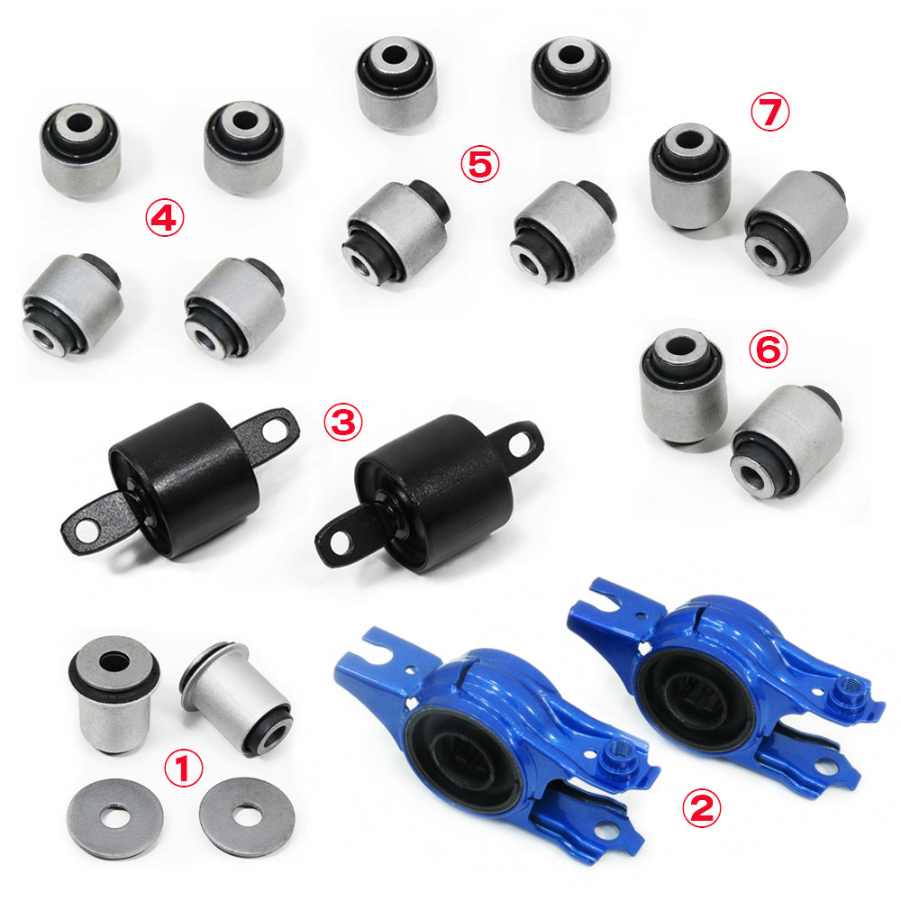 M&M HONDA SUS HARDEN RUBBER BUSH SET FOR HONDA CIVIC FL5 00800-FL5-Q0000 