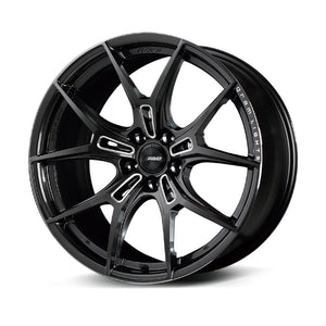 RAYS GRAM LIGHTS 57FXZ 18X7.5J +50 5X100 SUPER DARK GUNMETAL MACHINED RIM EDGE DC(AAC) 58158755096AAC