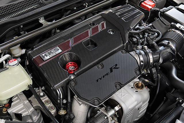ソ*ト様 ホンダ　インテグラタイプs　エンジンカバー　FL5　シビックタイプR HKS CARBON ENGINE COVER FOR HONDA CIVIC TYPE R FL5 FK8 K20C 70026
