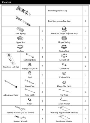 HKS HIPERMAX SERIES OPTION PARTS DAMPING FORCE ADJUSTMENT CABLE SET/GUNMETAL 2 PCS SET FOR  82004-AK047