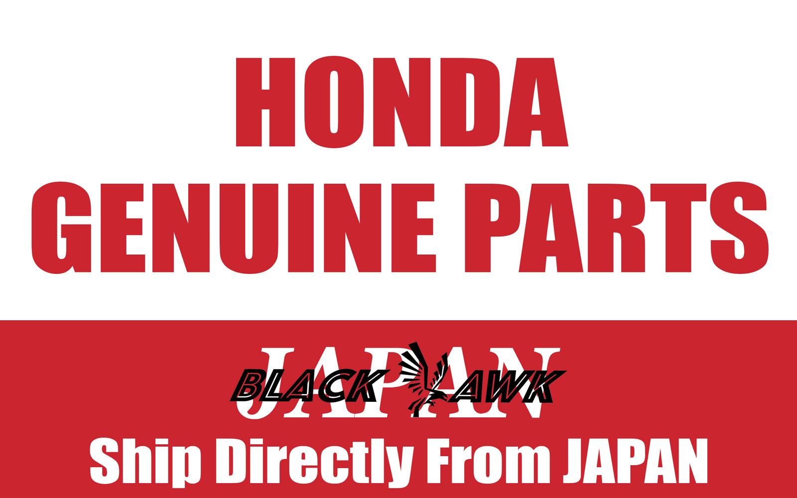 OEM HONDA 08F20TDJ000 BLACK EMBLEM 08F20-TDJ-000