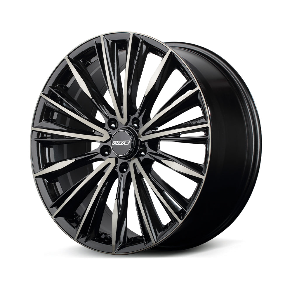 RAYS VERSUS CRAFT COLLECTION VOUGE LIMITED 19X8J +45 5X114.3 DIAMOND CUT SIDE GLASS BLACK SMOKE CLEAR (6EZ) 123198045956EZ