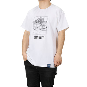 RAYS OFFICIAL T-SHIRT 24S-H SIZE S WHITE FOR  7409030020120
