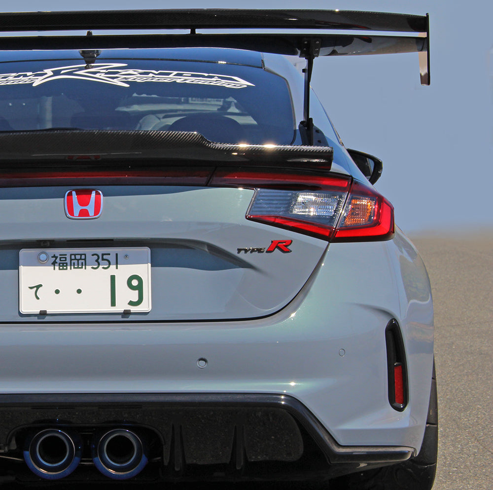 M&M HONDA AERO DUCKTAIL TAILGATE SPOILER AYAORI CARBON FOR HONDA CIVIC FL5 FL1 00900-FL5-DTS01