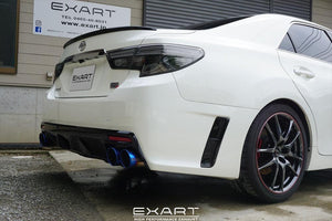 EXART IVSC MUFFLER MADE OF TITANIUM (OUTER DIAMETER Φ101) EXHAUST EXHAUST FOR TOYOTA MARK X 350 DBA-GRX133 DBA-GRX130 2GR-FSE 4GR-FSE EA01-TY111-T