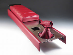ZOOM ENGINEERING TRAD STYLE RED CONSOLE SILVER PANEL SYNTHETIC LEATHER BLACK BOOTS BLACK STITCH NA TAN ARMREST FOR MAZDA EUNOS ROADSTER MIATA NA6CE NA8C MT 8805_8812_9411_9407_8568