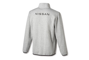 NISSAN DRY SWEAT ZIP JACKET GREY S KWA0300R21