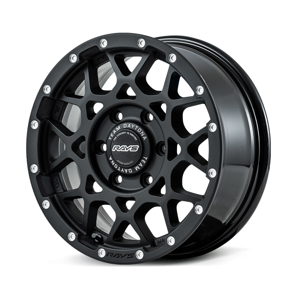 RAYS TEAM DAYTONA M8 17X8.5J +0 6X139.7 MATTE BLACK (N2) 38077850016N2