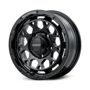 RAYS TEAM DAYTONA M9+ 17X8.5J +0 6X139.7 BLACK DISC CLEAR SMOKE (BEL) 38127850016BEL