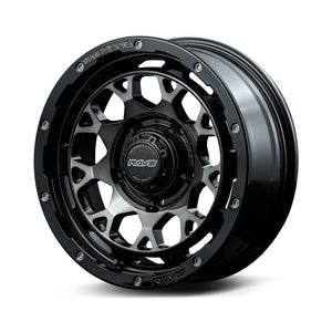 RAYS TEAM DAYTONA M9+ 16X7J +37 5X114.3 BLACK DISC CLEAR SMOKE (BEL) 38126703795BEL