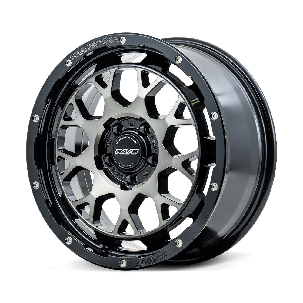 RAYS TEAM DAYTONA M9+ 18X7.5J +38 5X114.3 SEMI-GLOSS BLACK (BOJ) 38128753895BOJ