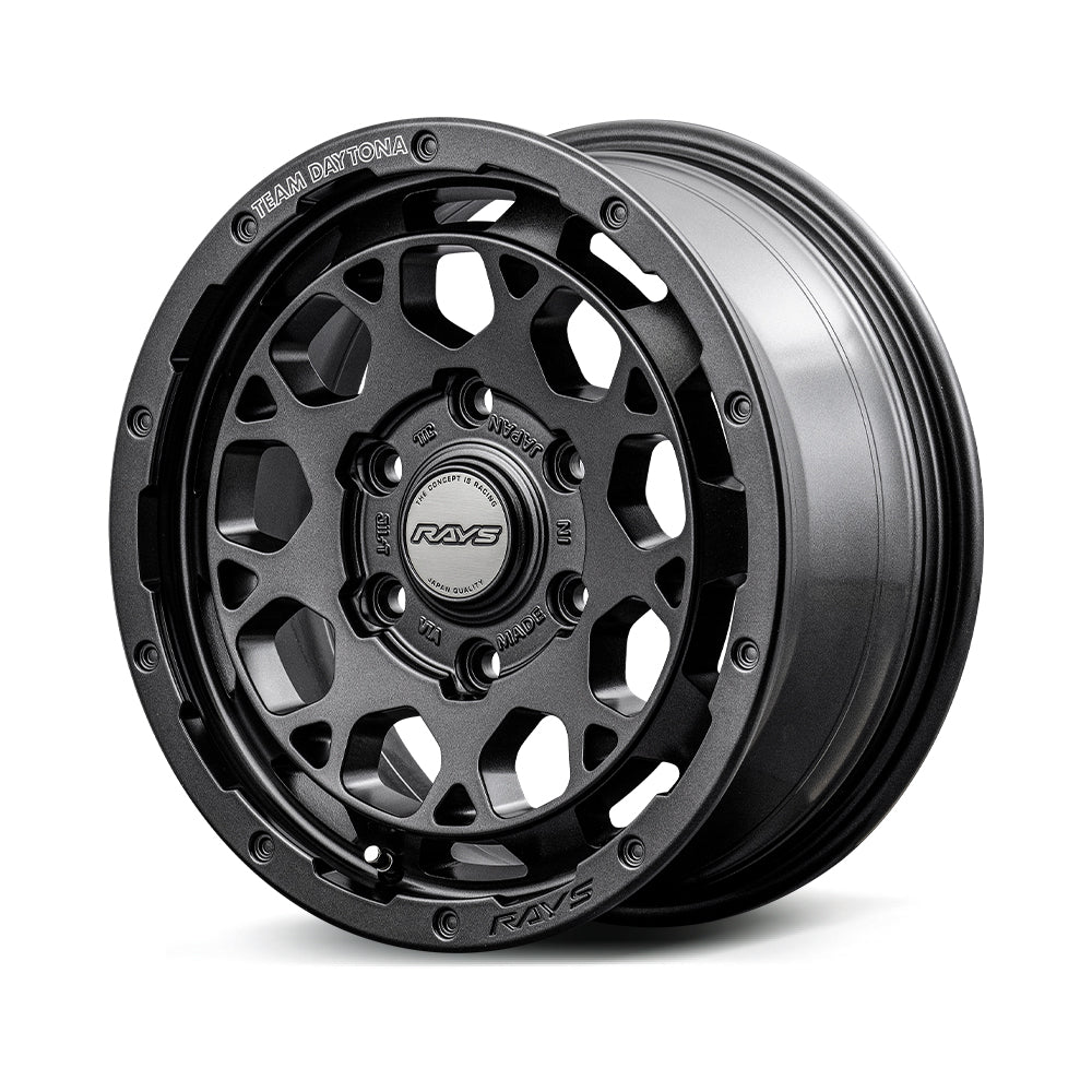 RAYS TEAM DAYTONA M9+ SPEC-M 17X7J +40 5X114.3 SEMI-GLOSS SUPER DARK GUNMETAL (AOJ) 38197802016AOJ