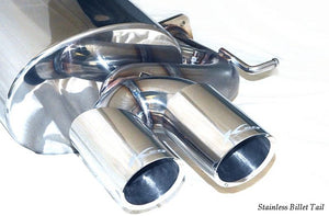 KREISSIEG CAT-BACK F1 SOUND VALVETRONIC EXHAUST SYSTEM STAINLESS STEEL BILLET FLOATING CURL TAIL SANDBLASTED KSG LOGO MARK MUFFLER TYPE-2 MISSION AT WITH VARIABLE FUNCTION FOR MASERATI QUATTROPORTE YEAR ~2007 MQP-06-STAINLESSBILLET-TYPE2-AT-YES