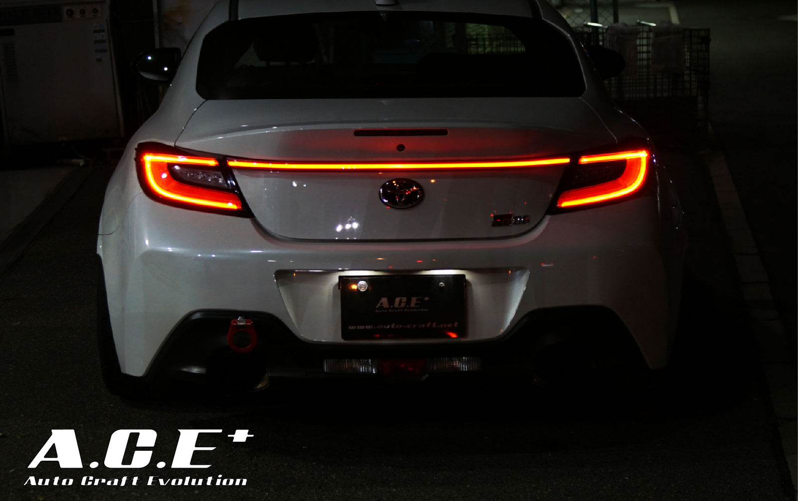 AUTO CRAFT LED REAR GARNISH FOR TOYOTA GR86 ZN8 SUBARU BRZ ZD8 1625