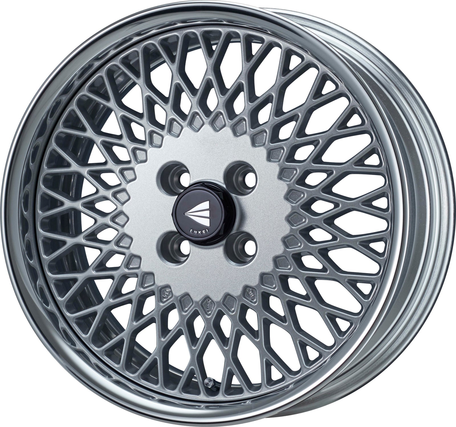 ENKEI ENKEI NEO CLASSIC MESH4 NEO HI DISK 17X7.5J 100X4 45~10 SILVER ENKEI-01480