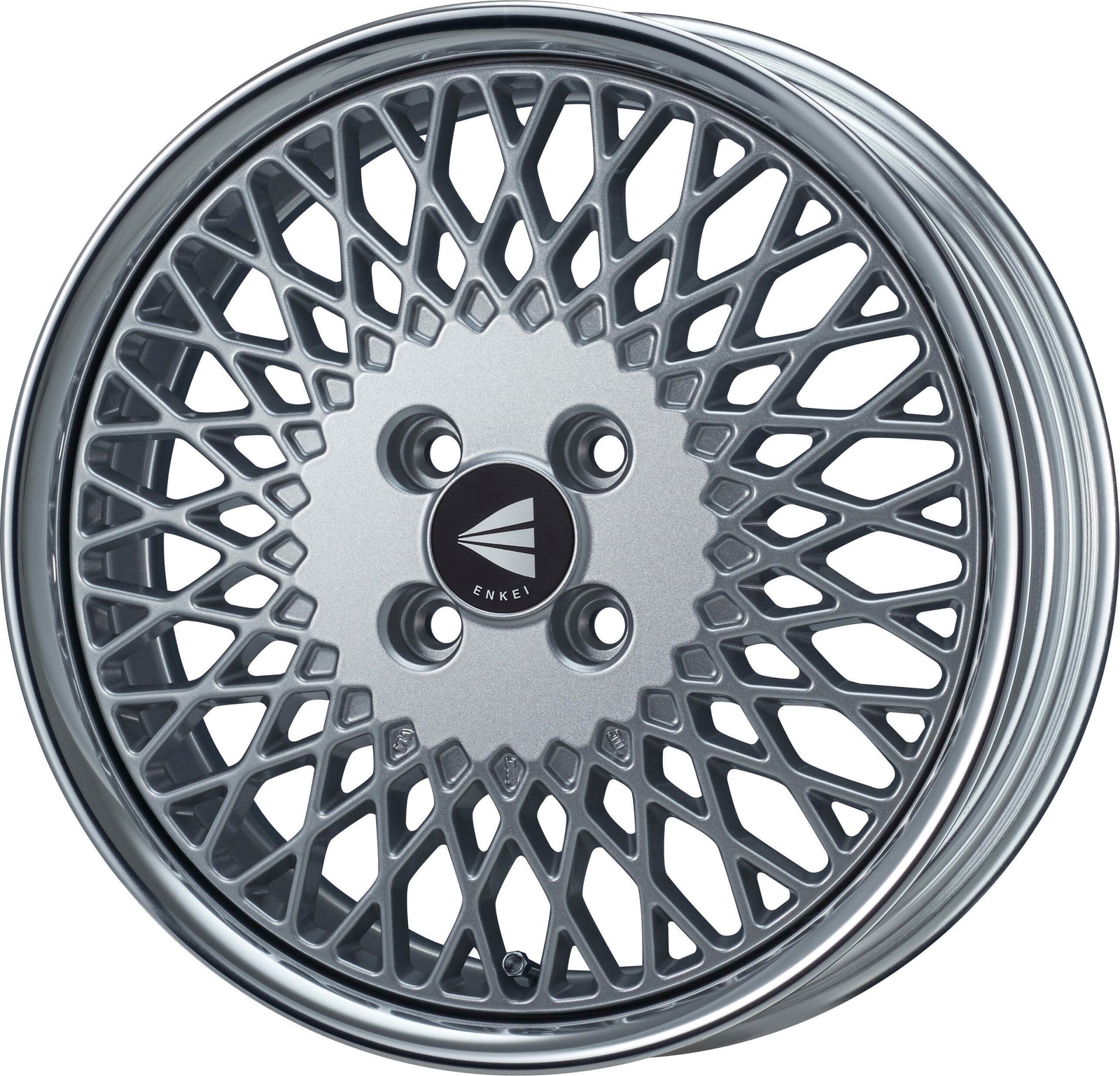 ENKEI ENKEI NEO CLASSIC MESH4 NEO HI DISK 17X7.5J 100X4 45~10 SILVER ENKEI-01480