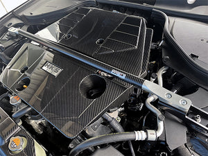 HKS CARBON BRACE WITH GRAPHITE DESIGN FOR NISSAN FAIRLADY Z RZ34  83001-AN001