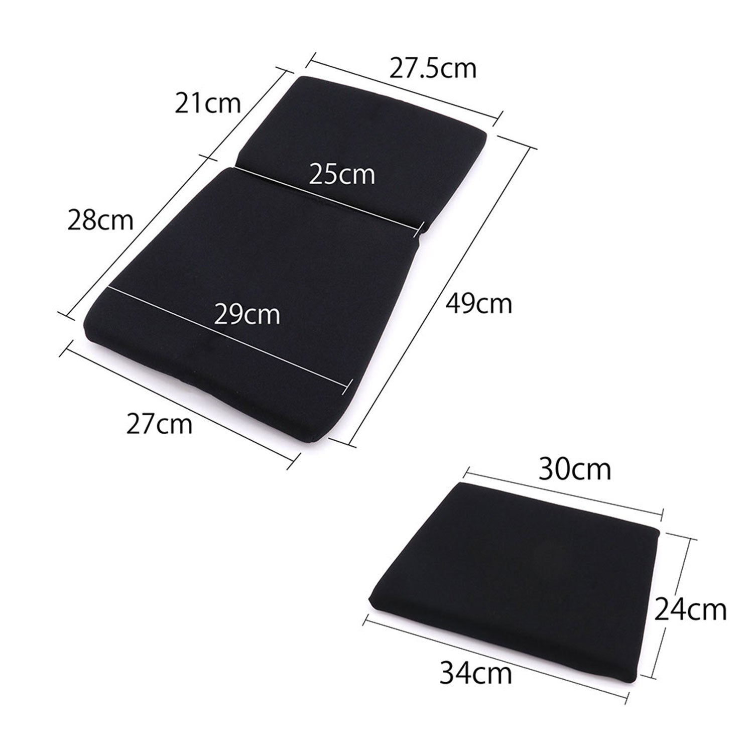 BRIDE HEATED SEAT CUSHION, BLACK P80ASH