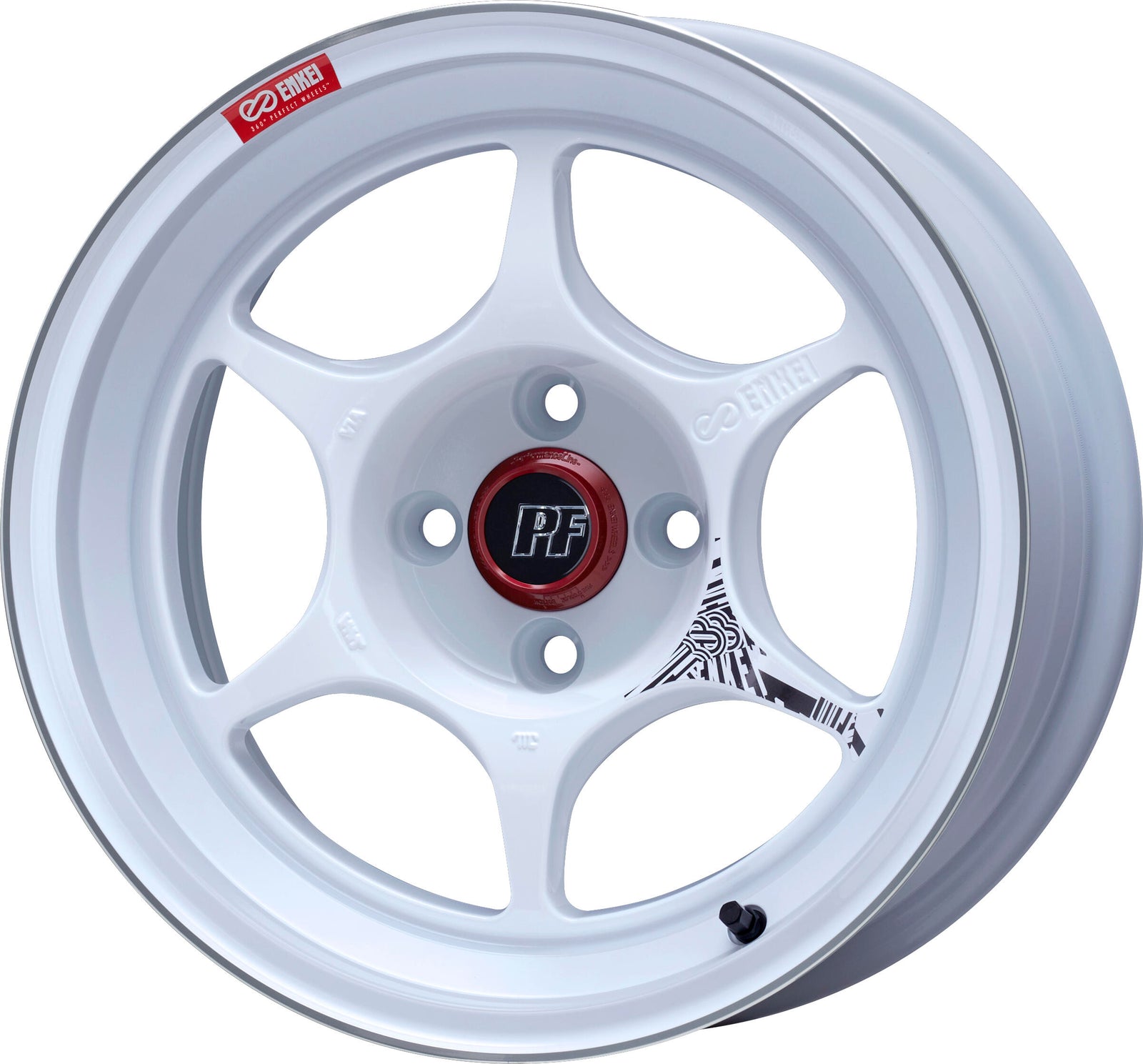 ENKEI PERFORMANCELINE PF06 18X11J 114.3X5 15 MACHINING WHITE ENKEI-00809
