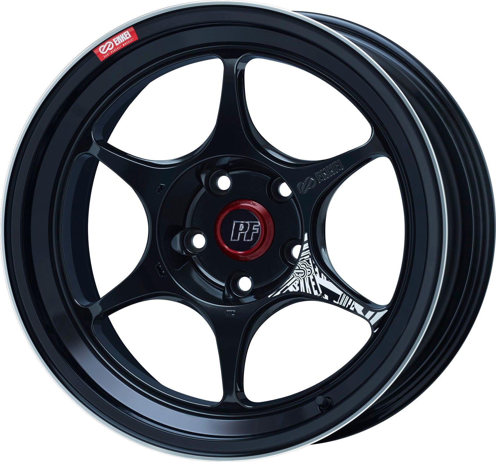 ENKEI PERFORMANCELINE PF06 17X7.5J 100X5 45 MACHINING BLACK ENKEI-00702