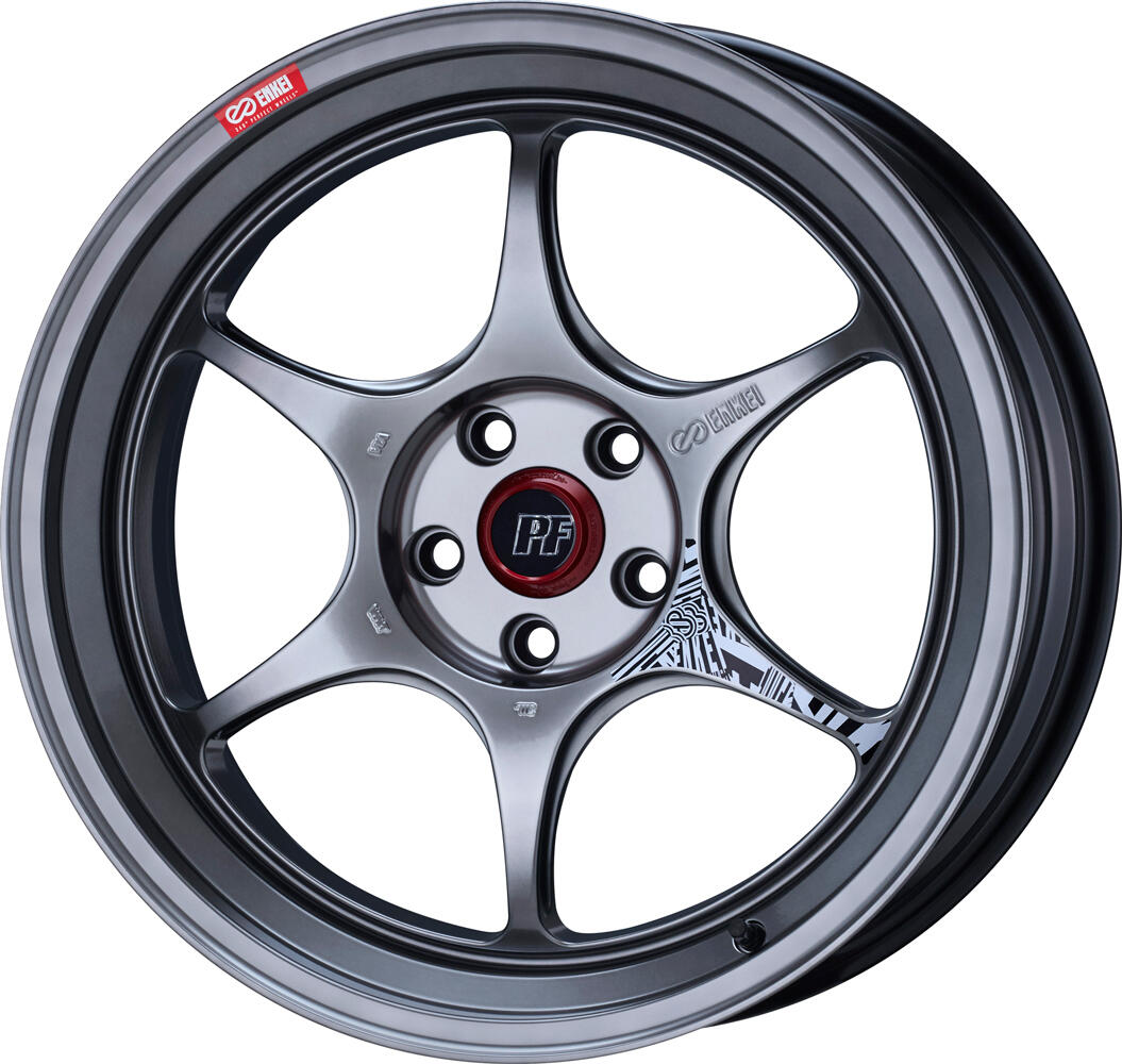 ENKEI PERFORMANCELINE PF06 18X8.5J 114.3X5 34 HYPER SILVER ENKEI-00751