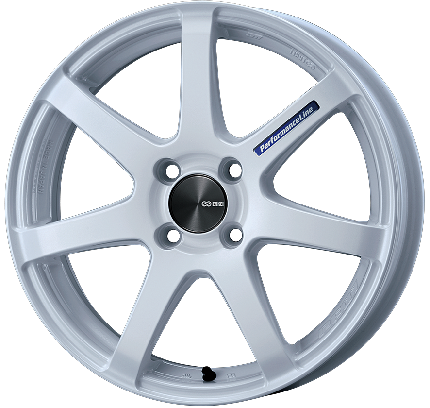 ENKEI PERFORMANCELINE PF07 15X5J 100X4 45 PEARL WHITE ENKEI-01104