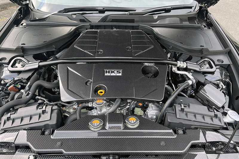 HKS CARBON ENGINE COVER FOR NISSAN FAIRLADY Z RZ34 VR30DDTT 70026-AN001