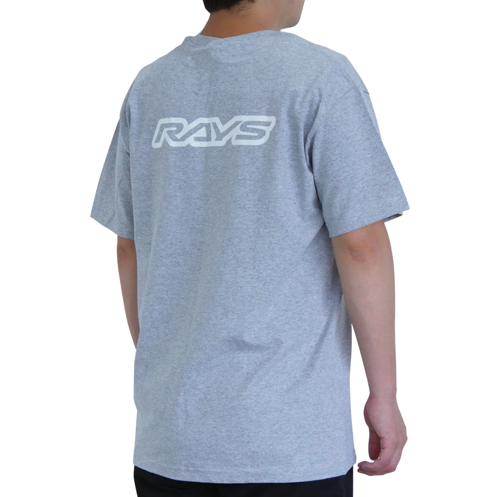 RAYS OFFICIAL T-SHIRT 25S KATAKANA RAYS POWDER BLUE S 740925SRAYS26
