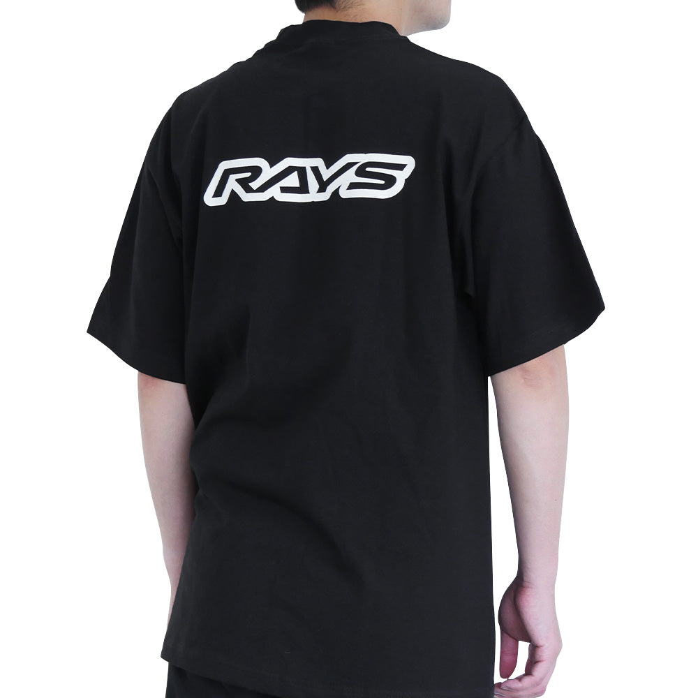 RAYS OFFICIAL T-SHIRT 25S 25S RAYS BLACK EXRA LARGE 740925SRAYS09