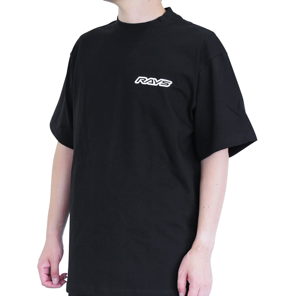 RAYS OFFICIAL T-SHIRT 25S 25S RAYS BLACK SMALL 740925SRAYS06
