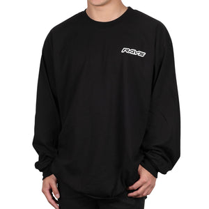RAYS NO.18 LONG TEE 24W SIZE 2XL BLACK FOR  7409030020159