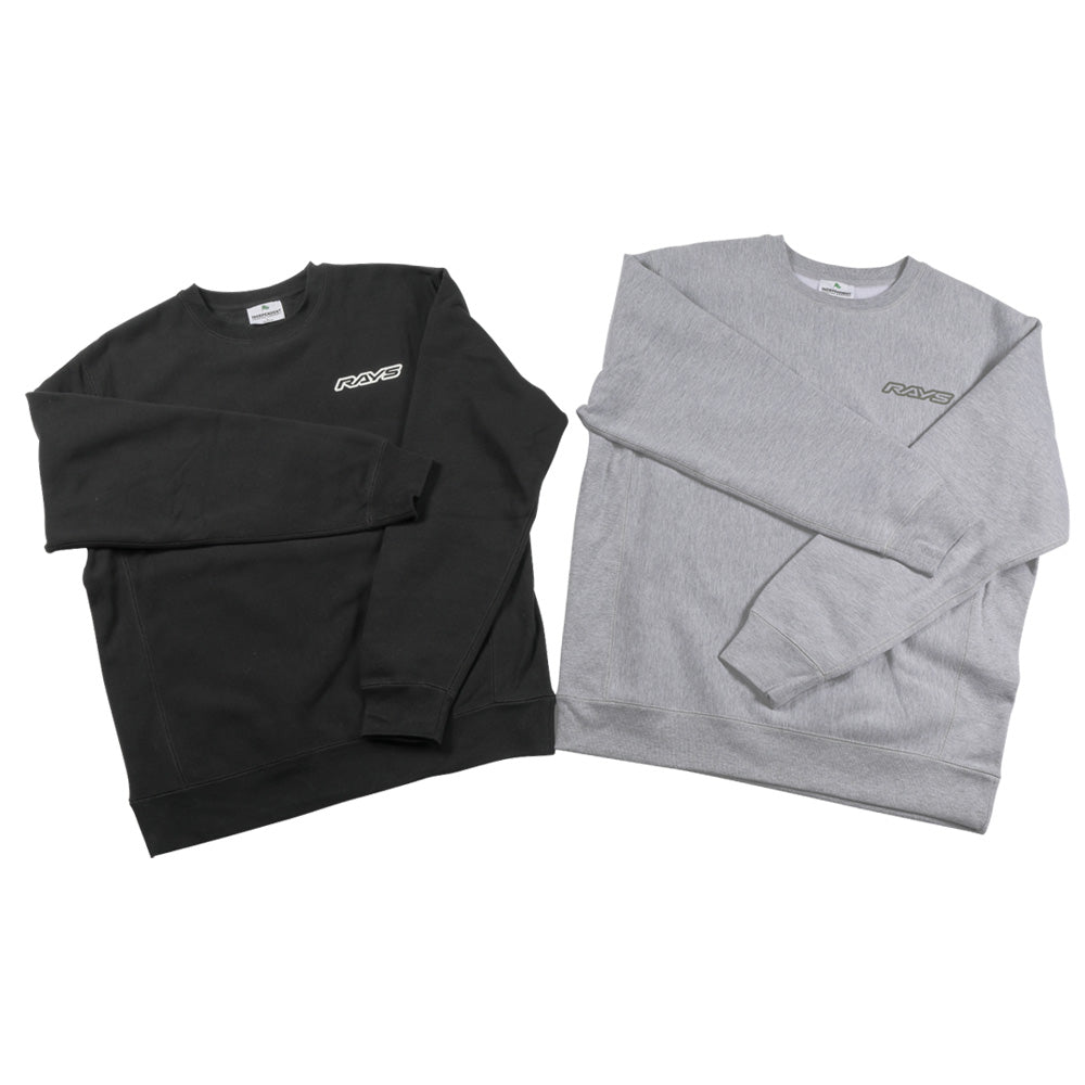 RAYS NO.20 CREWNECK SWEATER 24W GR SIZE L GRAY FOR  7409030020172