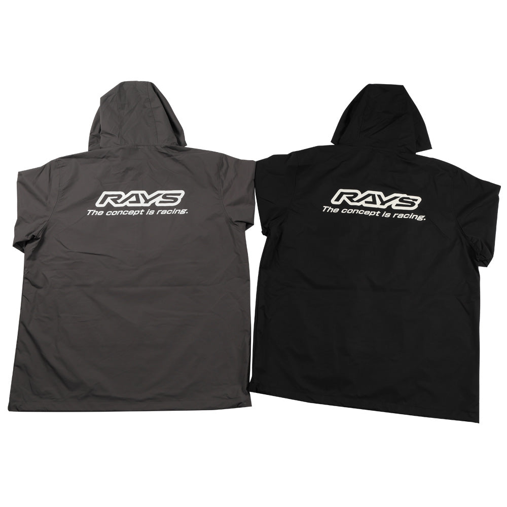RAYS NO.24 WINDBREAKER HALF ZIP 24W SIZE S BLACK FOR  7409030020191
