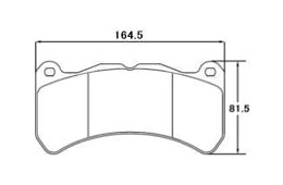 ACRE EUROSTREEET BRAKE PAD FRONT FOR ALPHA ROMEO GIULIA 2.9 QUADRIFOGLIO 95229 RP015-EUROSTREEET
