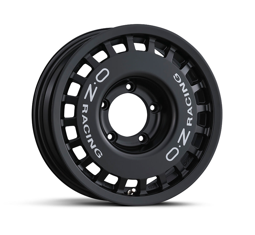 DAMD OZ RACING RALLY RACING 16×6J SET OF 5 MATTE BLACK FOR SUZUKI JIMNY SIERRA JB74 YEAR: 2018.07~ DAMD-00168