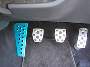 LAILE BEATRUSH DRIVER'S FOOTREST BLACK FOR SUBARU IMPREZA WRX STI GRB GVB S46020DRK