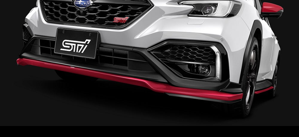 STI FRONT UNDER SPOILER CHERRY RED FOR WRX S4(VB)  SG517VC022