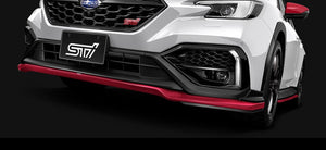 STI FRONT UNDER SPOILER CHERRY RED FOR WRX S4(VB)  SG517VC022